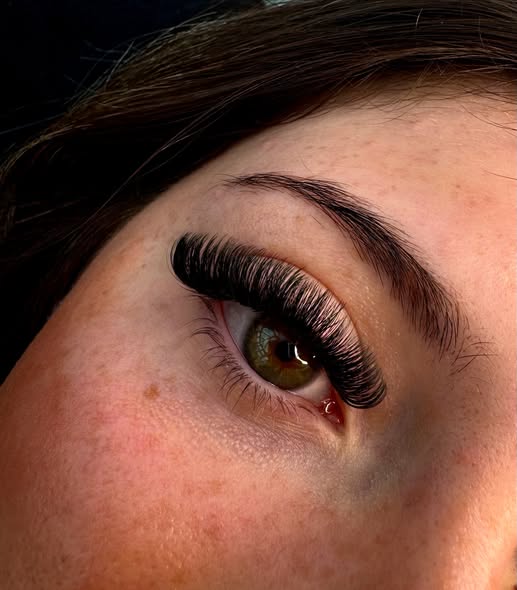 Volume lash extensions result